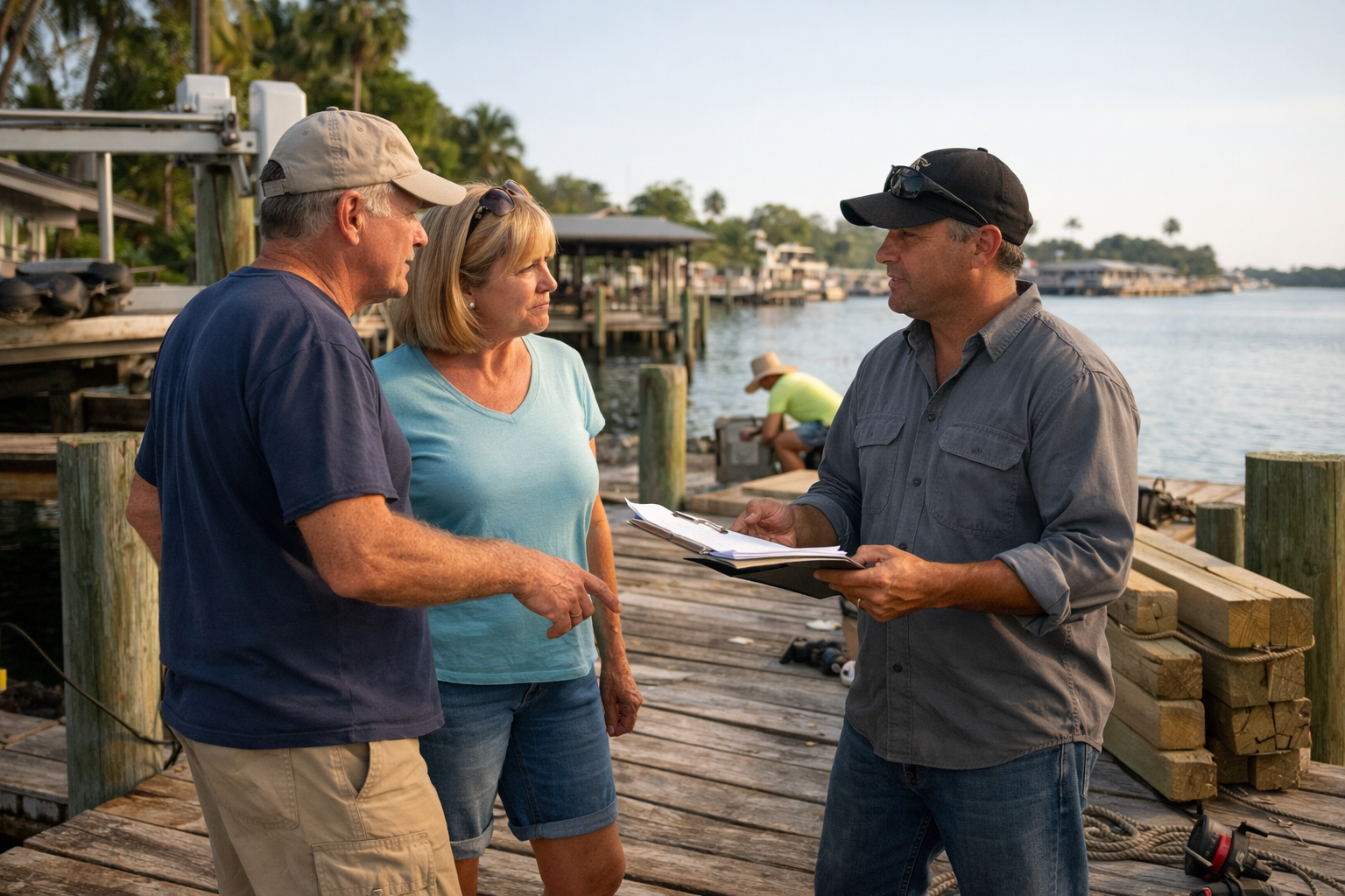 Questions to Ask Dock Contractors Before Starting a Waterfront Project in Florida