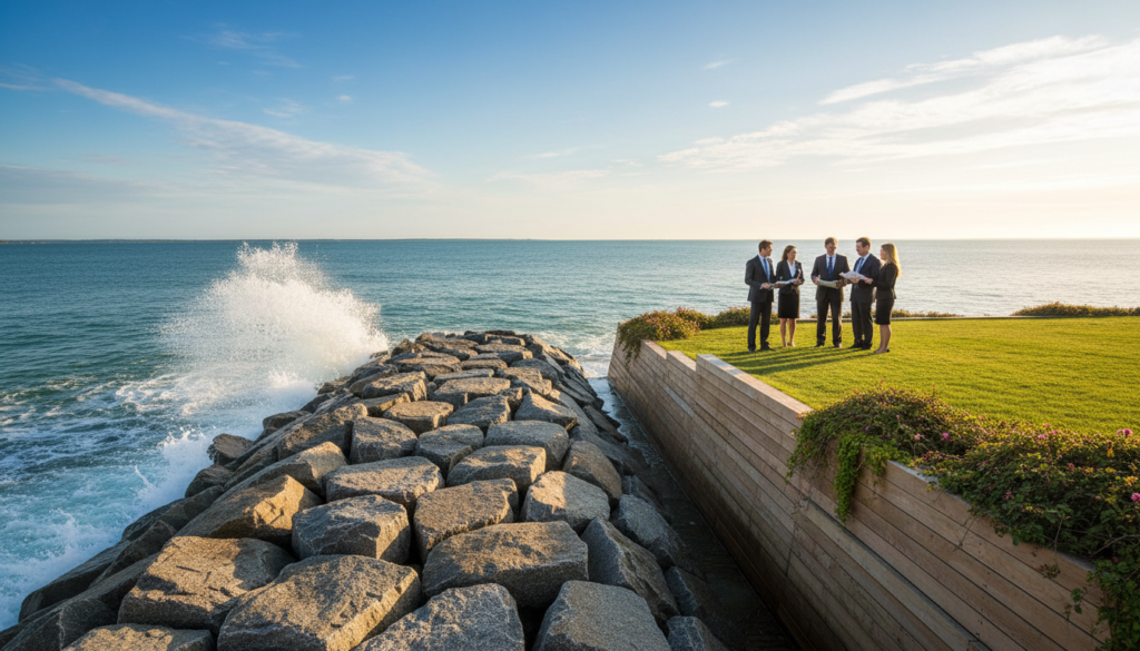 seawall vs retaining wall which is better for waterfront property