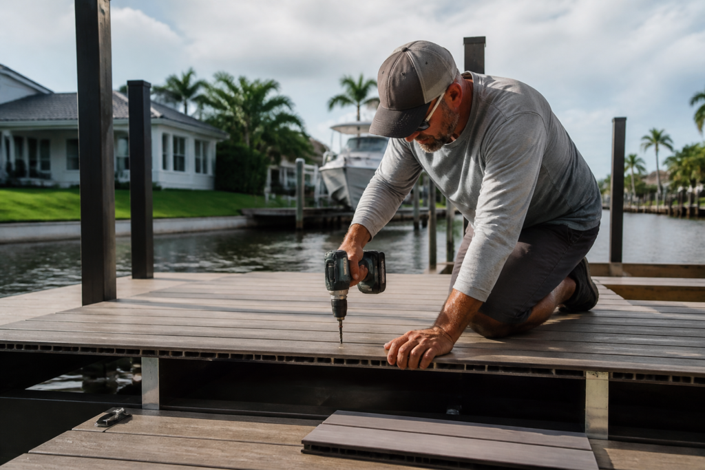 Why composite is reshaping boat dock construction for long-term waterfront use